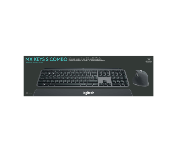 Logitech MX Keys S Combo Grafit - 1145878 - zdjęcie 2